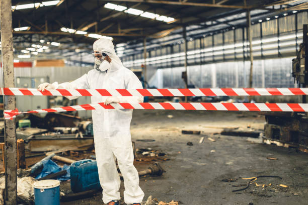 Professional Odor Removal technician working in Fox Island, WA